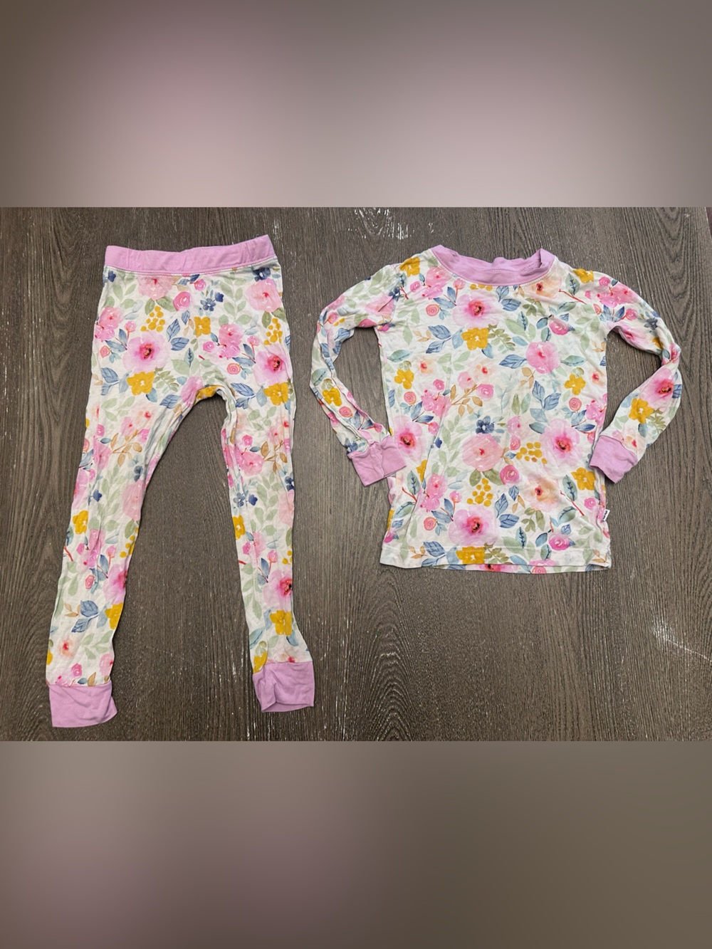 GUC LITTLE SLEEPIES BELLA BLOOMS TWO PIECE SET - Size 2T SKU:46